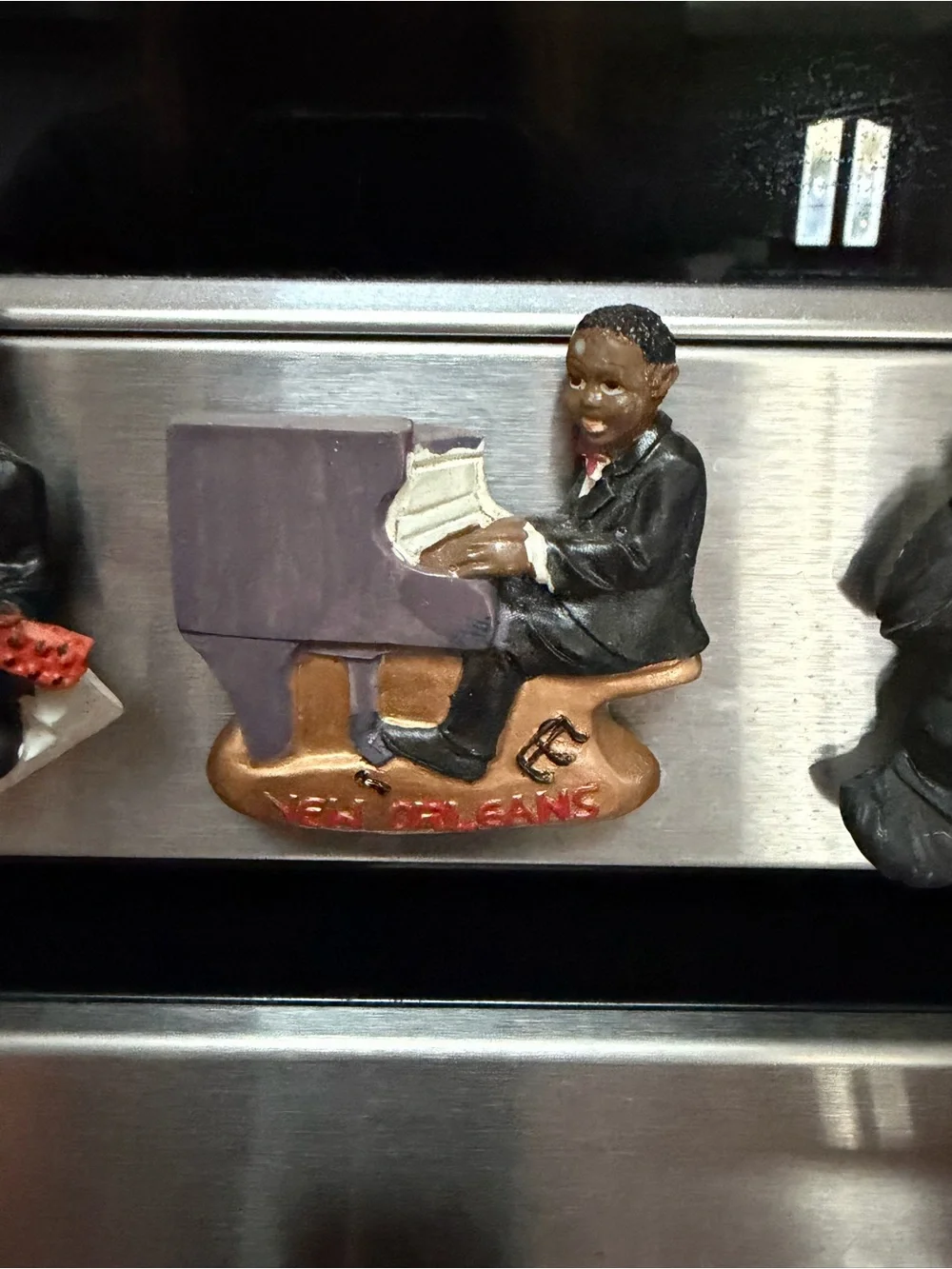 New Orleans Jazz Musician Refrigerator Magnets  Decor Set